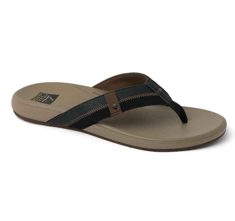 כפכף ריף גברים | Reef Cusion Phantom Tan Black Tan