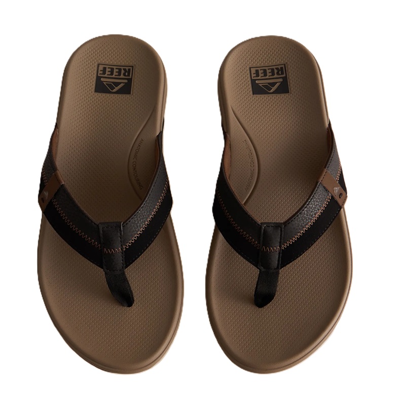 כפכף ריף גברים | Reef Cusion Phantom Tan Black Tan