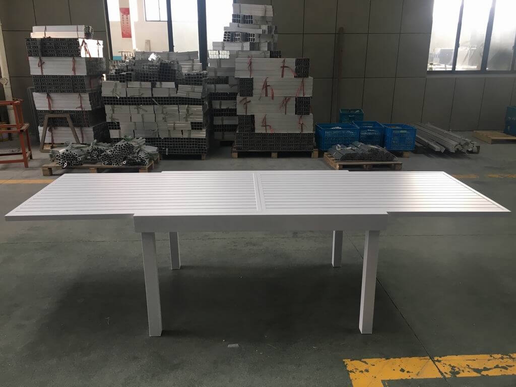 שולחן נפתח %100 אלומיניום 100x135/270 בג