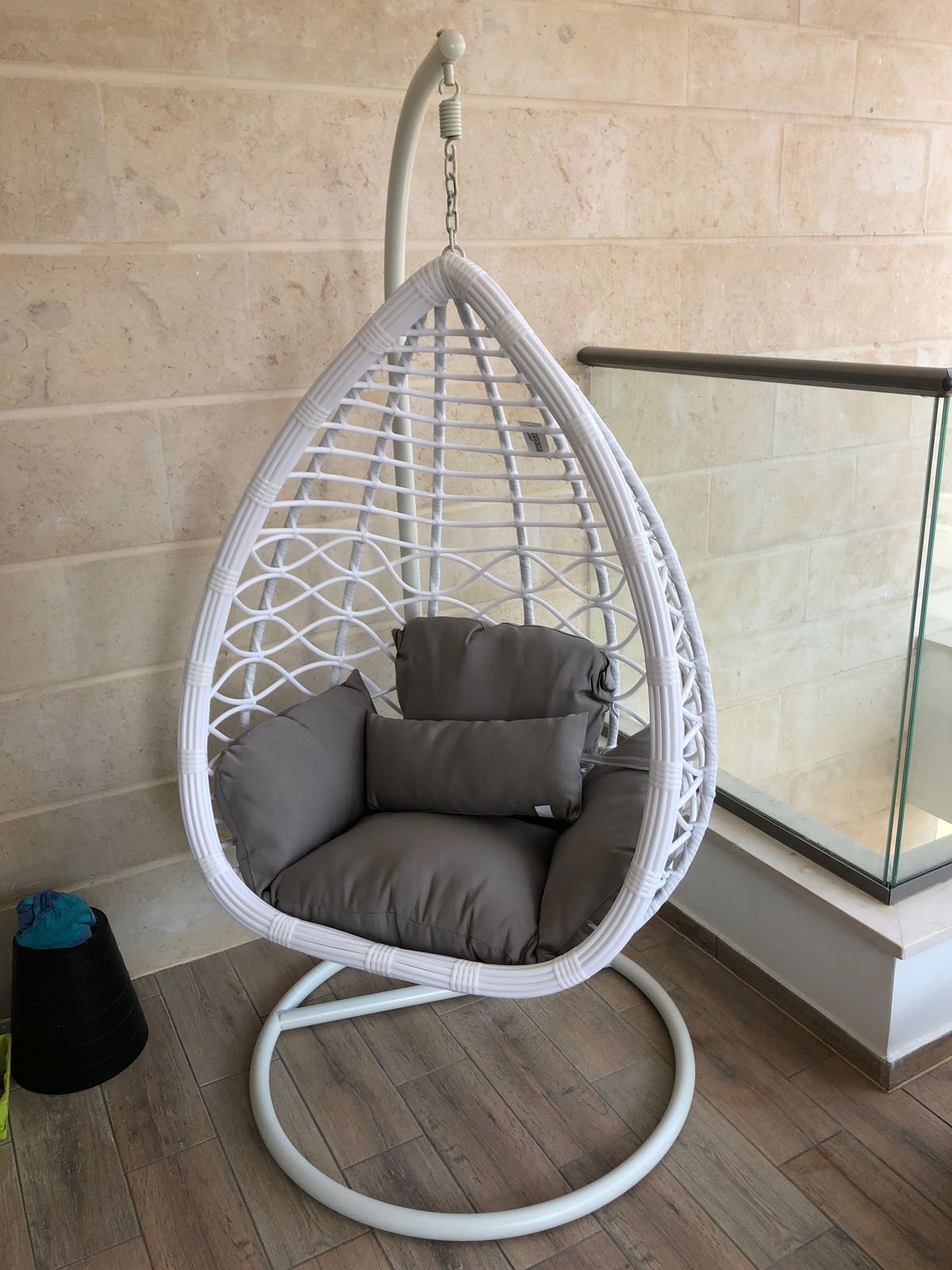 ערסל ביצה לגינה דגם עדן במגוון צבעים