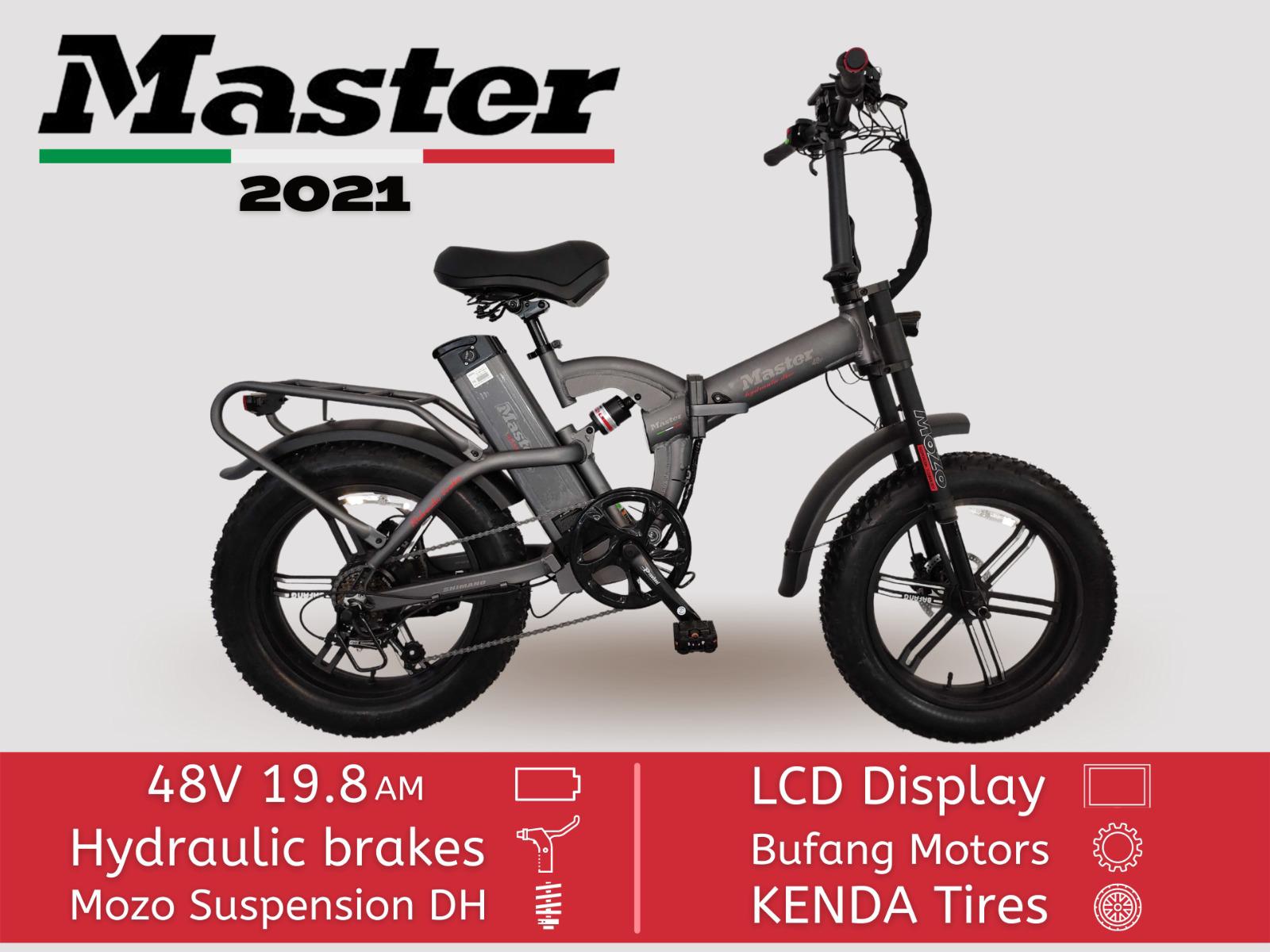 אופניים חשמליים MASTER 48w 20a