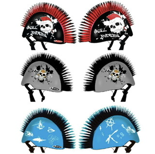 קסדת מוהיקן עם קוצים לילדים 