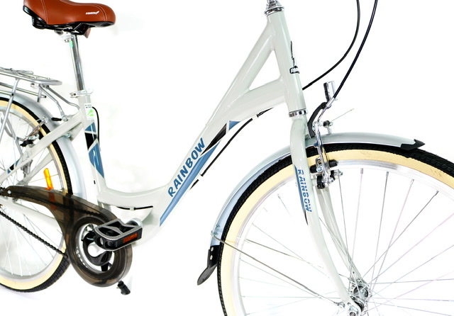 אופני עיר טורפדו בעיצוב רטרו מדליק סינגל ספיד RAINBOW 1LA
