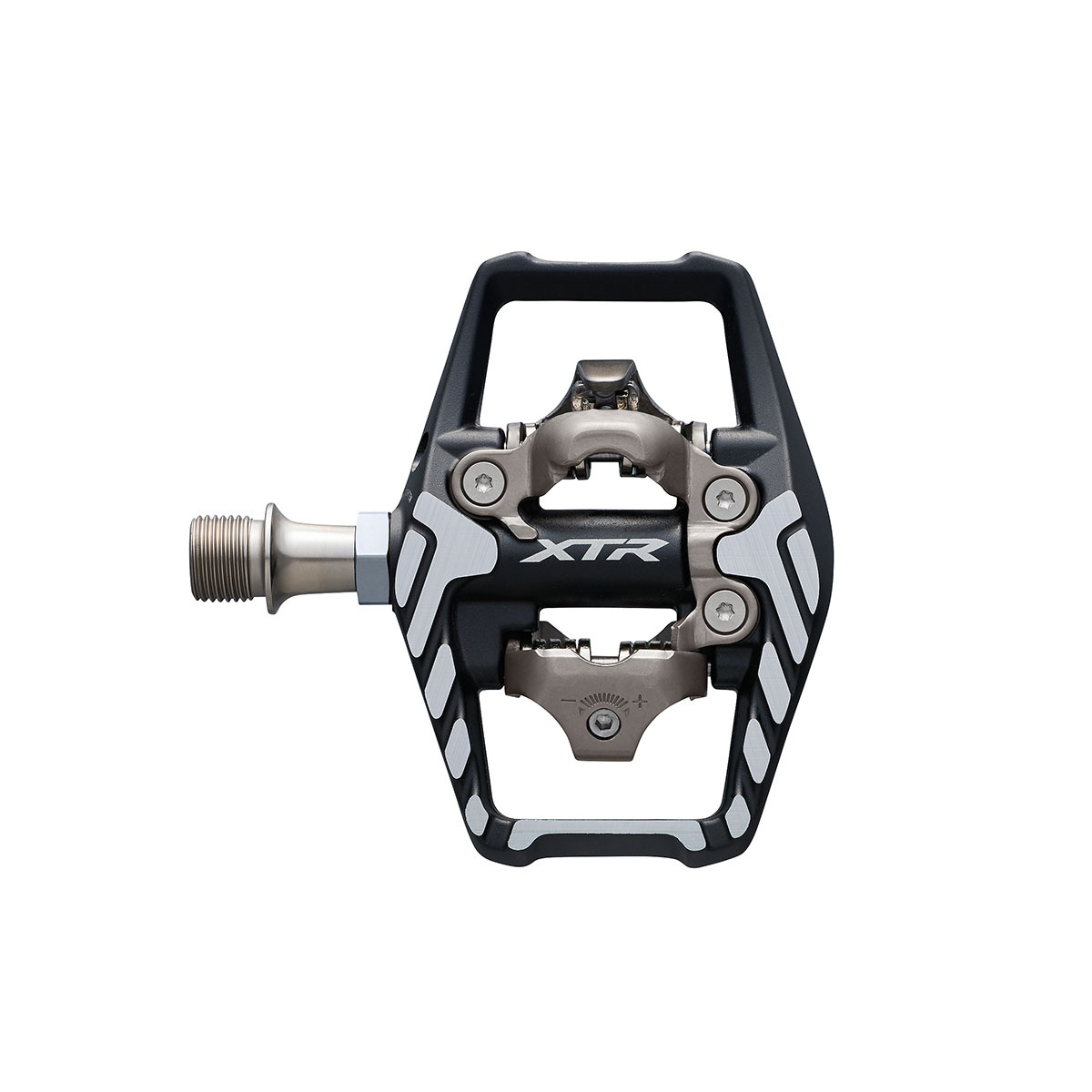 פדלים Shimano (9120) XTR SPD Pedal W/ Reflector W/ Cleat SMSH51