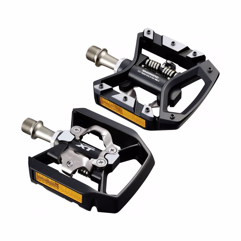 פדלים Shimano (T8000) Deore XT SPD Pedal W/ Reflector