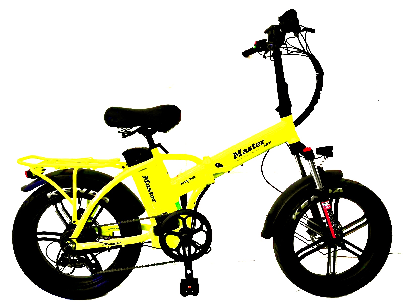 אופניים חשמליים פאט בייק 48 וולט מגנזיום Master MAG