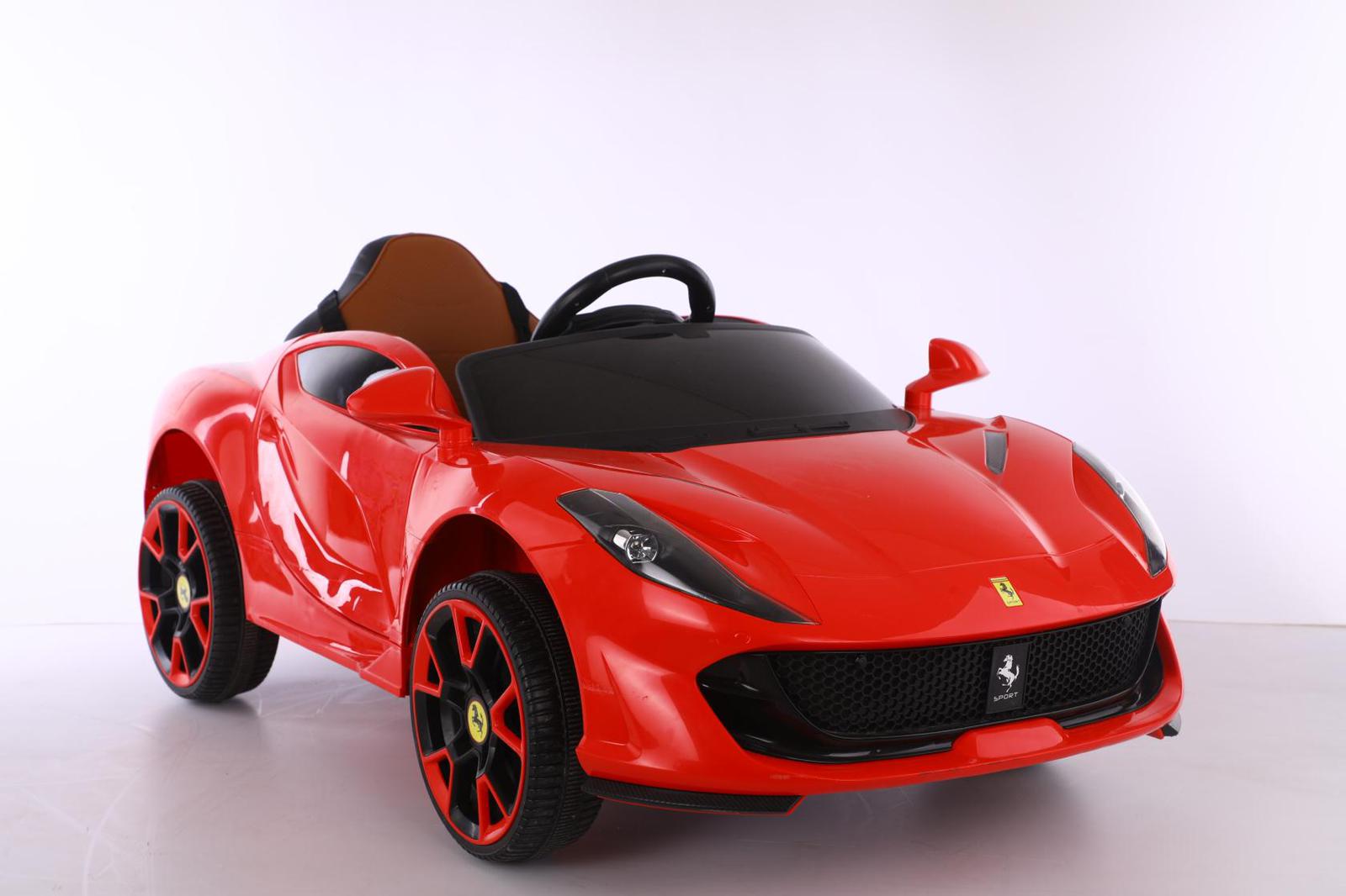 ספורט ממונע לילדים עם שלט מקודד וגלגלי גומי אמיתיים – 12 וולט