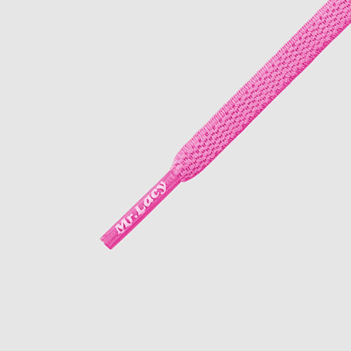 70 Flexies Lipstic Pink - זוג שרוכים אלסטיים בצבע ורוד ליפסטיק 70 ס