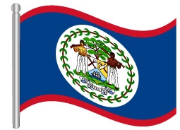 דגל בליז - Belize flag
