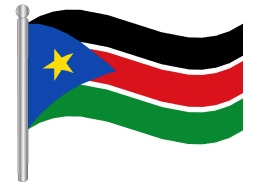 דגל דרום סודאן - South Sudan flag