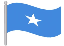 דגלון סומליה - Somalia flag
