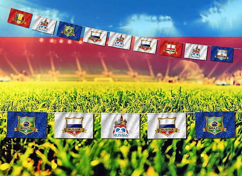 שרשרת סמלי נבחרות יורו 2020 לפי בחירה (10 מטר) ניתן להוסיף לוגו חברה