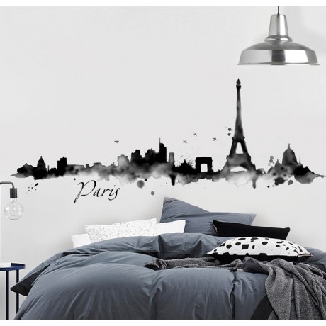 מדבקת קיר - פריז 