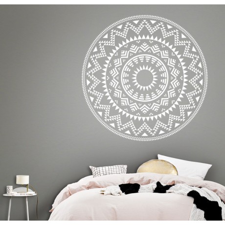 מדבקת קיר - מנדלה