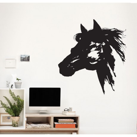 מדבקת קיר - The horse
