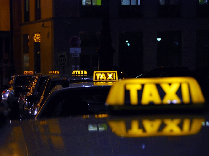 תמונת קיר Taxi - מוניות