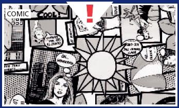 טפט להדבקה עצמית - קומיקס