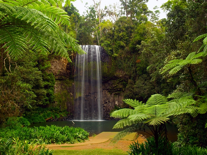 תמונת טפט מפל מים - Waterfall 