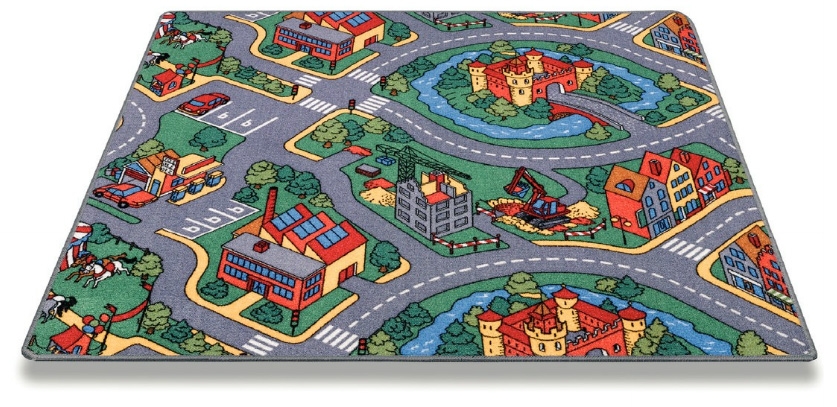 שטיח ילדים RoundAbout - כבישים
