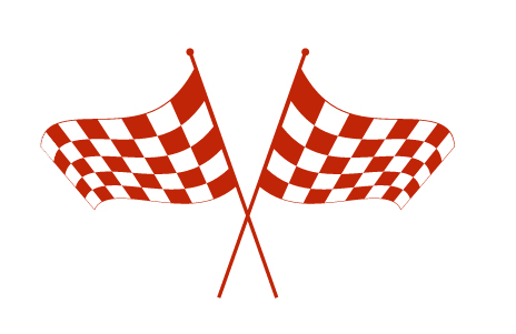 מדבקת קיר - דגלים של פורמולה 1