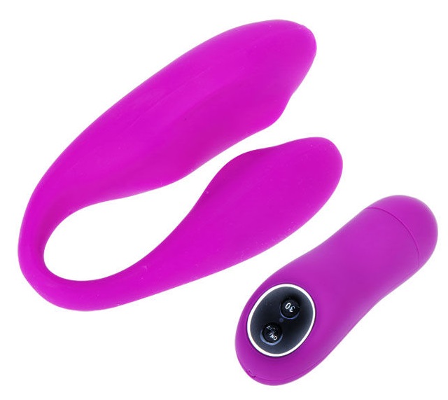 ויברטור זוגי נטען עם שלט רחוק - C Vibe 4 : Bernie