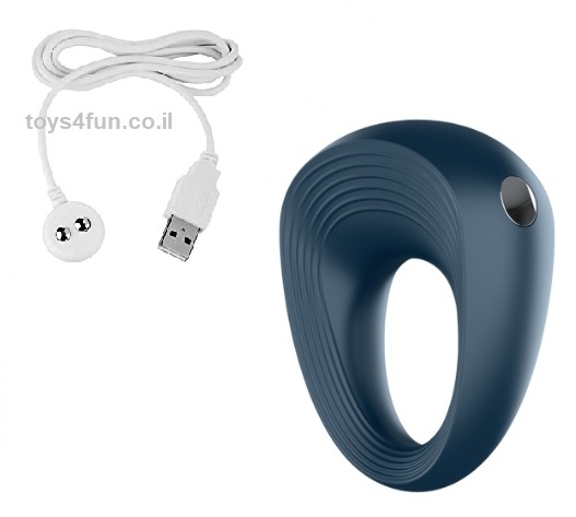 טבעת רטט נטענת וזוגית - טבעת הכוח - Power Ring