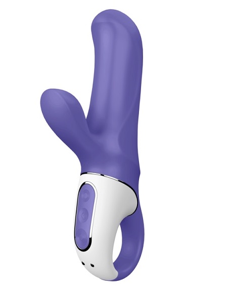 ויברטור נטען Magic Bunny מסיליקון רפואי מבית Satisfyer Vibes