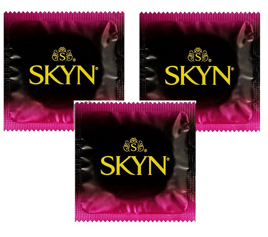 8 קונדומים לייף סטייל מחוספסים - קונדומים ללא לטקס - LifeStyles SKYN Extra Excitation