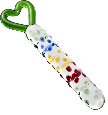 מוט ארוך ישר ומחוספס עם בליטות לאורכו מזכוכית 