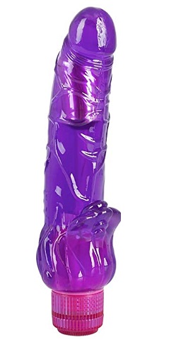 ויברטור H20 סיליקון רך עם בליטה לדגדגן