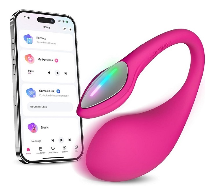  ביצת הרטט לאש 4 החדשה והמשופרת Lush 4 נטענת ונשלטת באפליקציה