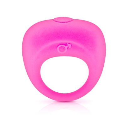 טבעת רטט זוגית מסיליקון ורוד