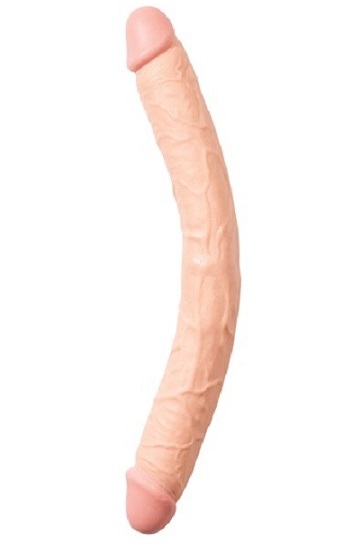 דילדו כפול מגומי איכותי וגמיש
