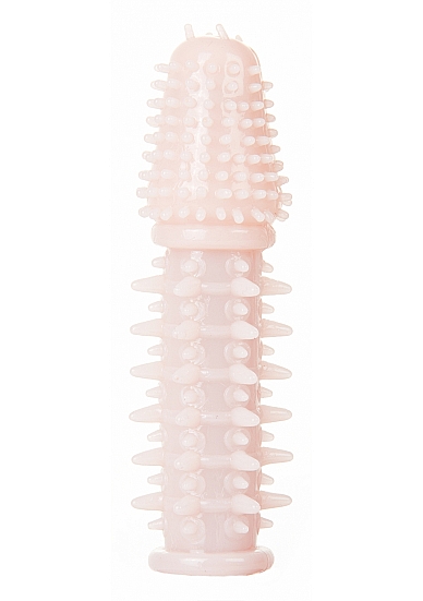 הלבשה סיליקון מחוספסת דמוי איבר עם בליטות לחיכוך