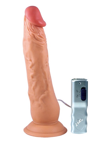 ויברטור ראליסטיק 8 אינצ נצמד ללא אשכים 