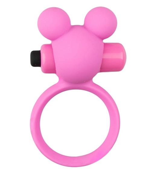 טבעת רטט זוגית מסיליקון רפואי : הדובי המענג