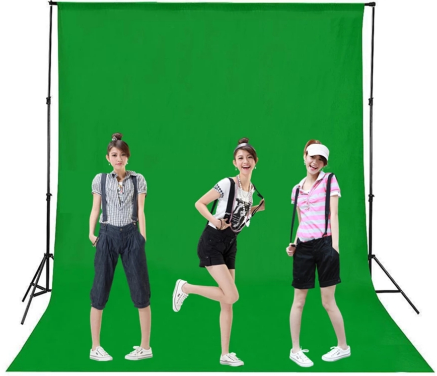 מסך ירוק לצילום 2.4×3 chromakey