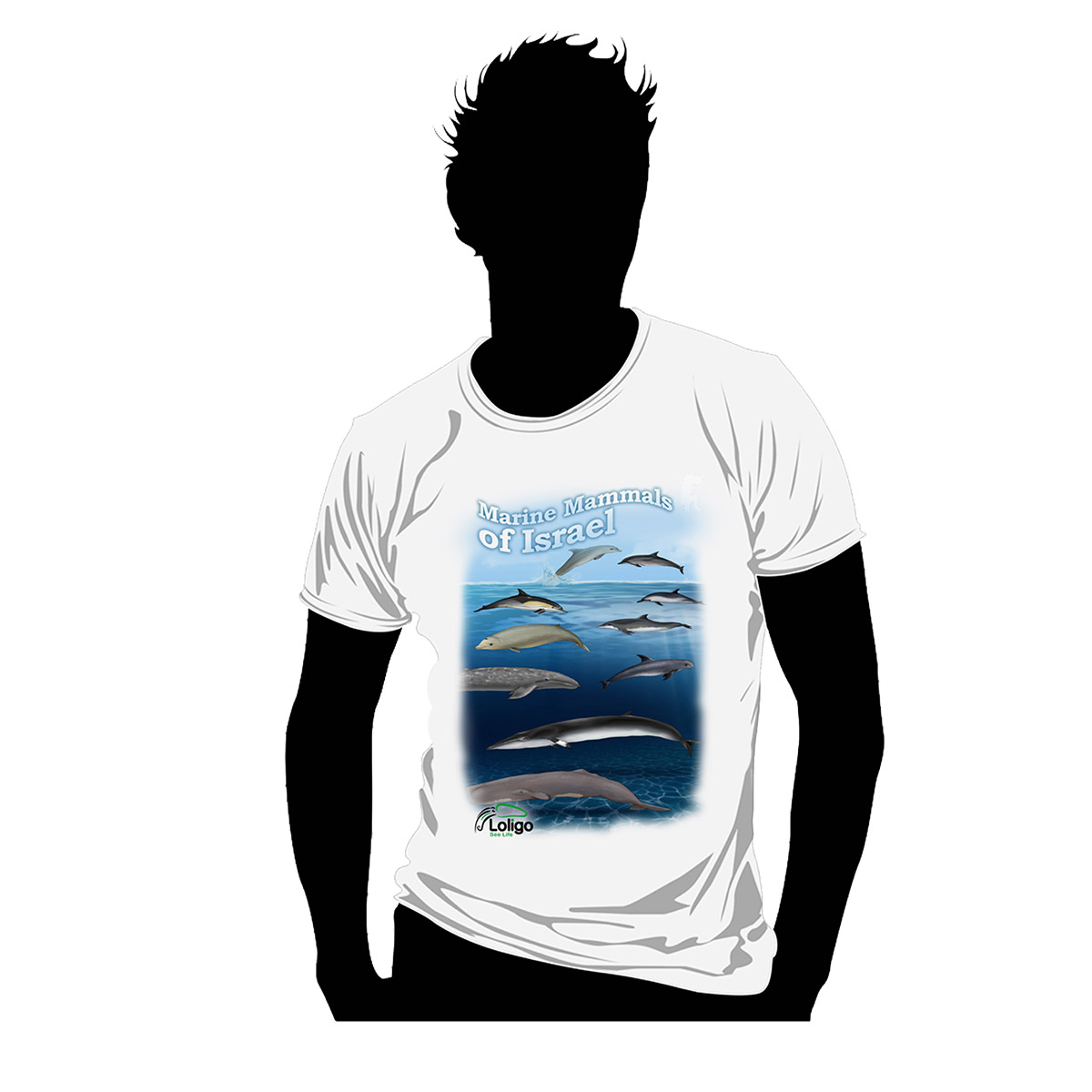 חולצת לוליגו - יונקים ימיים