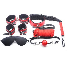 סט פנטזיה אדום/שחור 