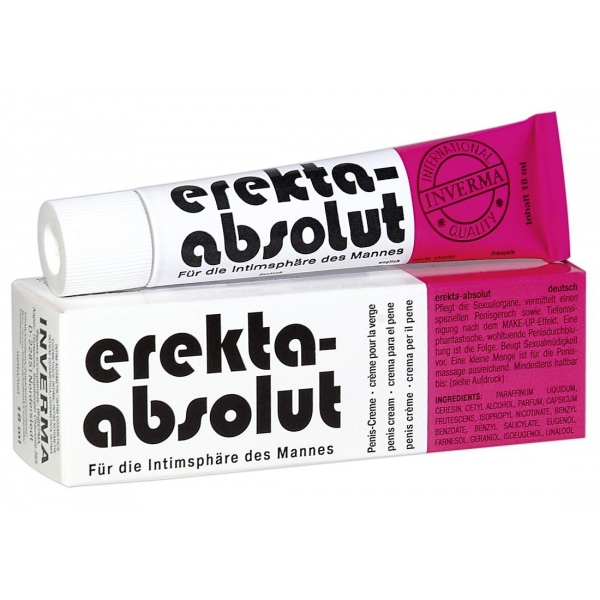 קרם זיקפה גרמני erekta absolut