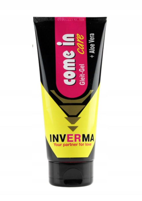 נוזל סיכה בסיס מים בתוספת אלוורה 50 מל INVERMA