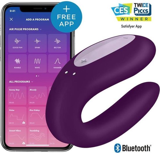 סטיפייר אפליקציה הנאה כפולה SATISFYER DOUBLE JOY