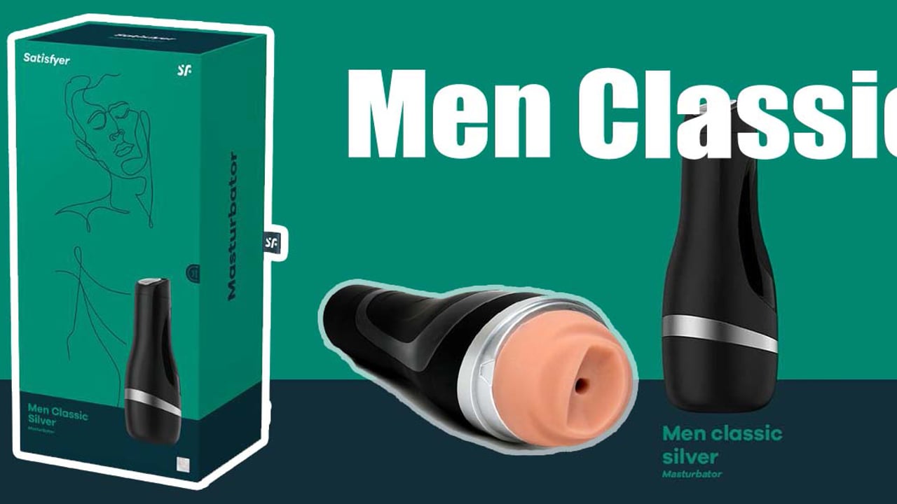 פלשלייט SATISFYER MAN SILVER