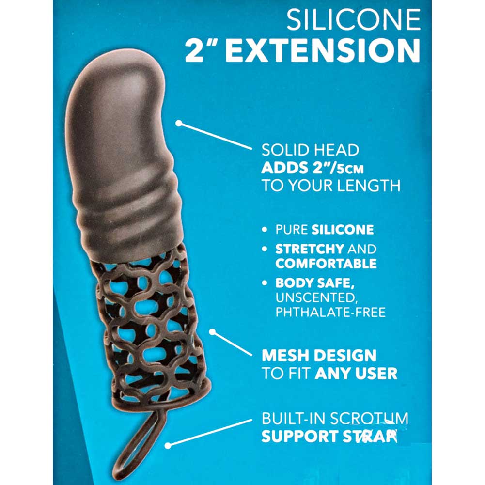 מאריך ומעבה מסיליקון טהור כולל טבעת CALEXOTICS