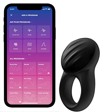 טבעת רטט זוגית Signet Ring כולל אפליקציה Satisfyer