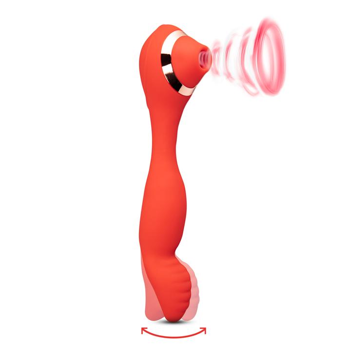 ויברטור יניקה אצבע הקסם הכולל ויברטור תנועה לנקודת הG 