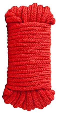 חבל קשירה מקצועי 10 מטר בצבע אדום