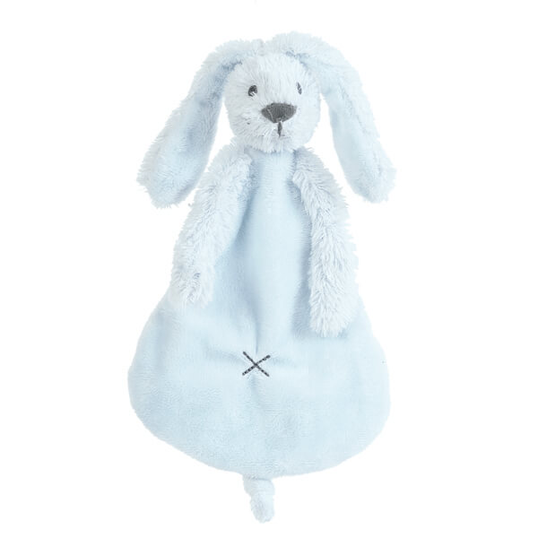 בובה לתינוק שמיכי ארנב תכלת