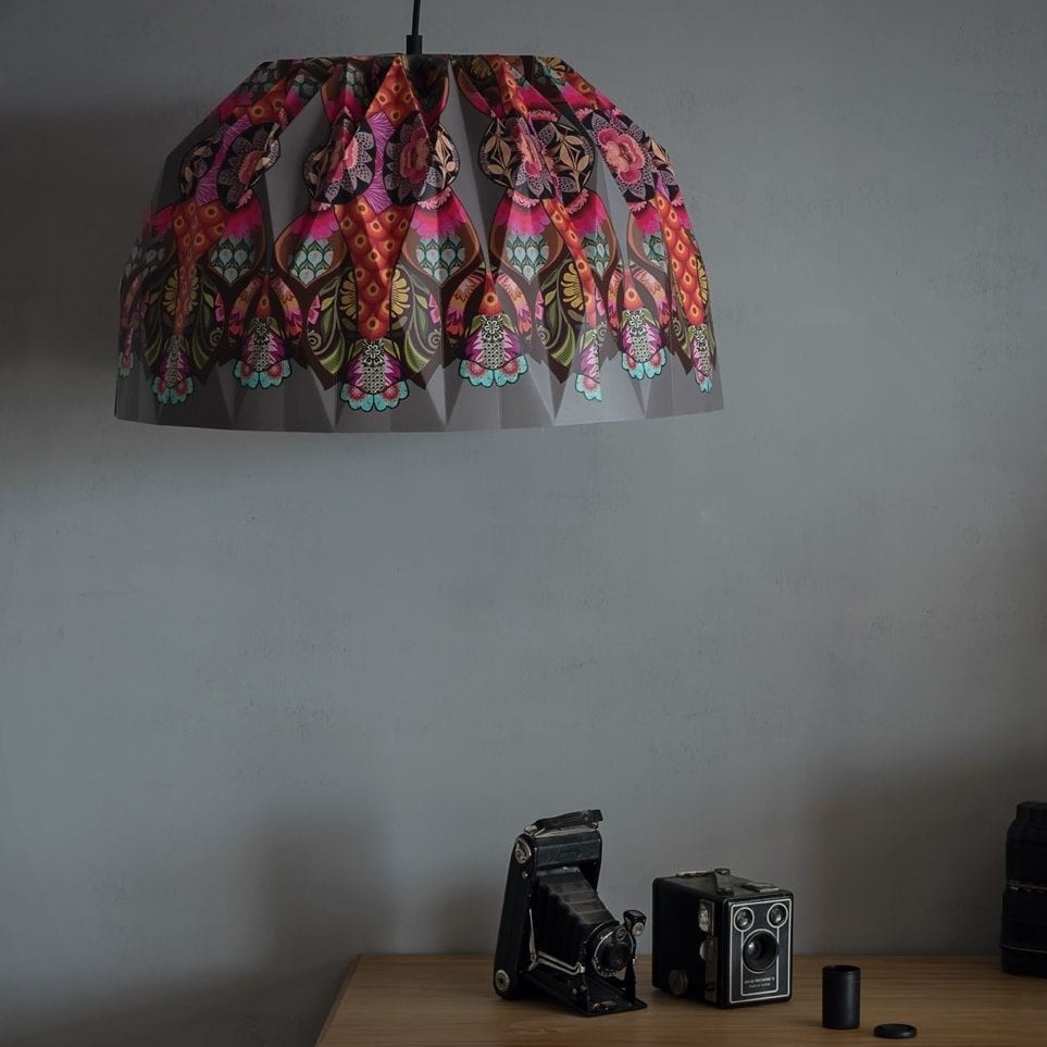 אהיל תיקרה אוריגמי דגם וינה XL, גופי תאורה מעוצבים