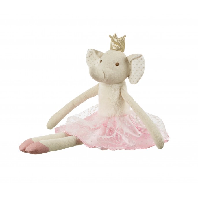 בובת בד לילדות דגם פילון נסיכתי 